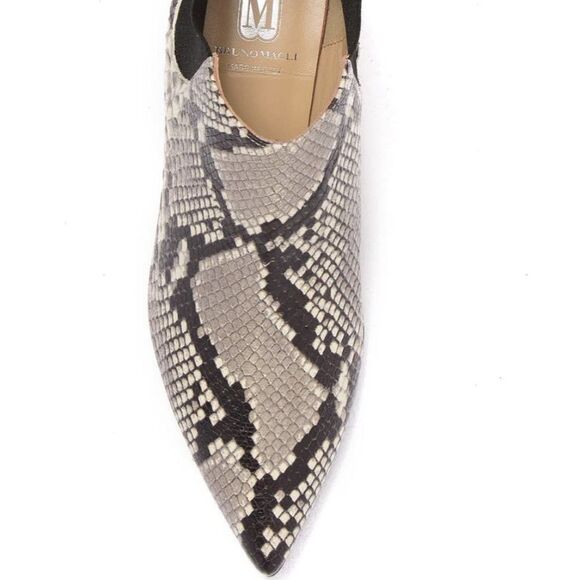 Bruno Magli Kisha Snakeskin Embossed Bootie NWT - Picture 3 of 4